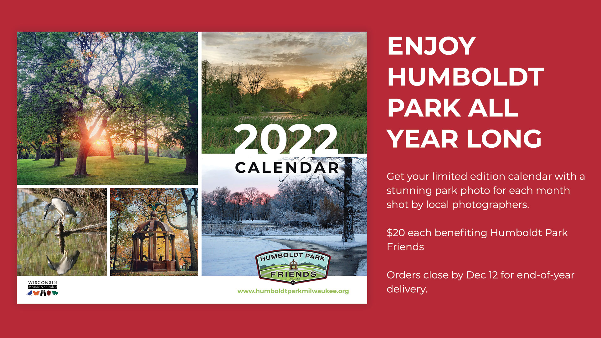 2022 Humboldt Park Calendar | Humboldt Park Friends